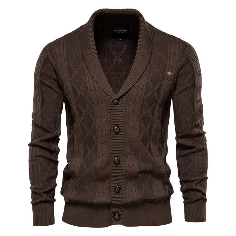 Olivier | Men's Button-Up Cardigan
