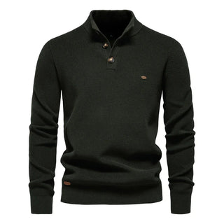 Michiel | Men's Sweater with Button Detail