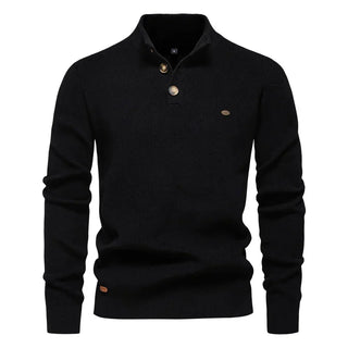 Michiel | Men's Sweater with Button Detail