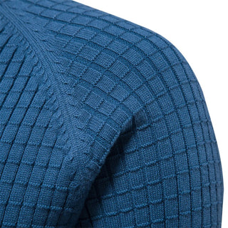 Vincent | Men's Sweater with Diamond Pattern