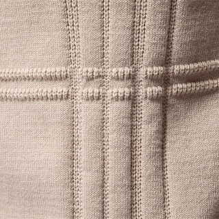 Gabriel | Men's Sweater with Diamond Pattern