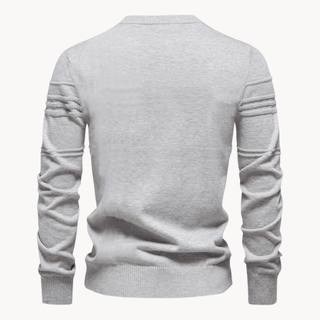 Gabriel | Men's Sweater with Diamond Pattern