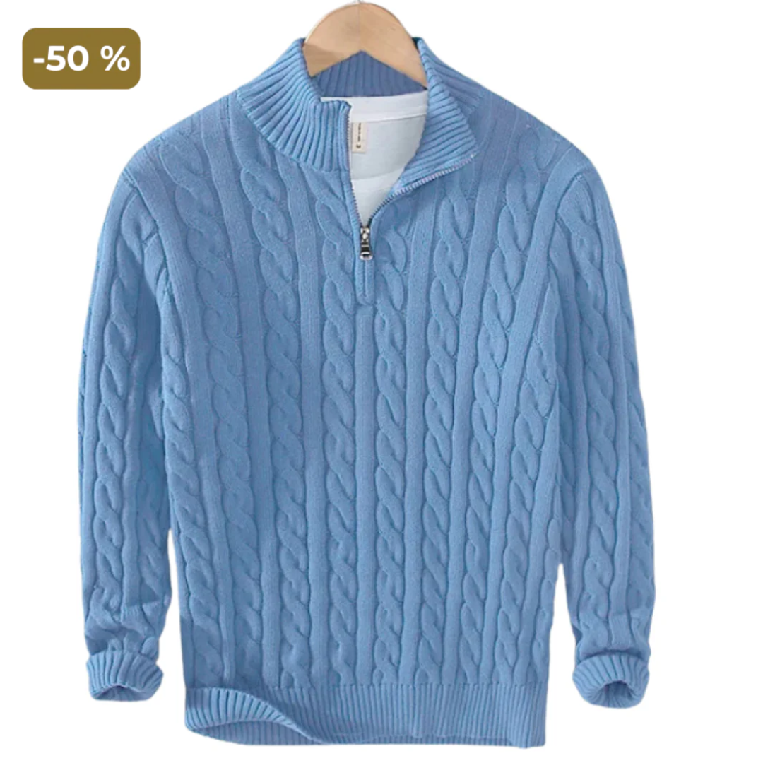 Jürgen | QUARTER-ZIP SWEATER