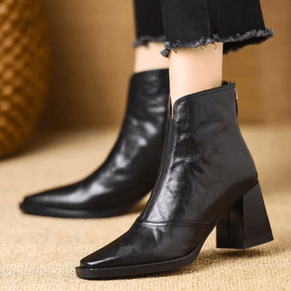 Rosalie | Luxurious Mid-Heel Ankle Boots
