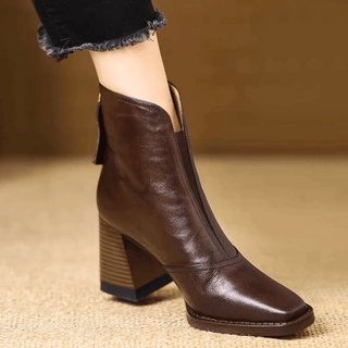Rosalie | Luxurious Mid-Heel Ankle Boots